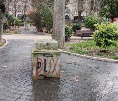 Pedestal Parque San Julián